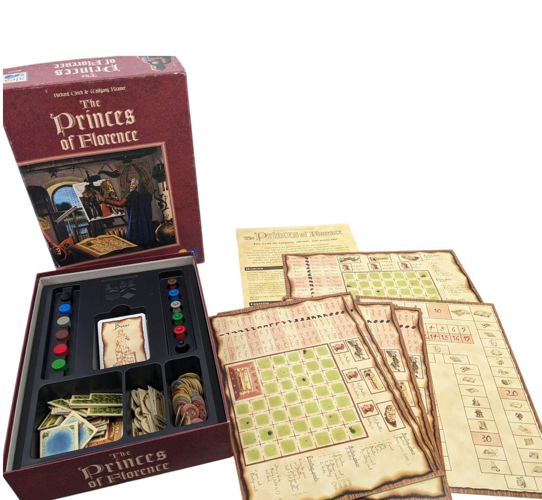 Board Game Night - Princes of Florence - October 22, 6:30pm