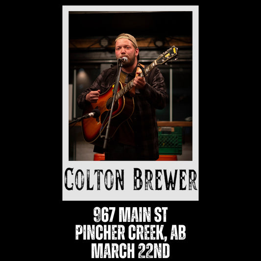 Colton Brewer - Live Music 6pm Mar 22, 2024