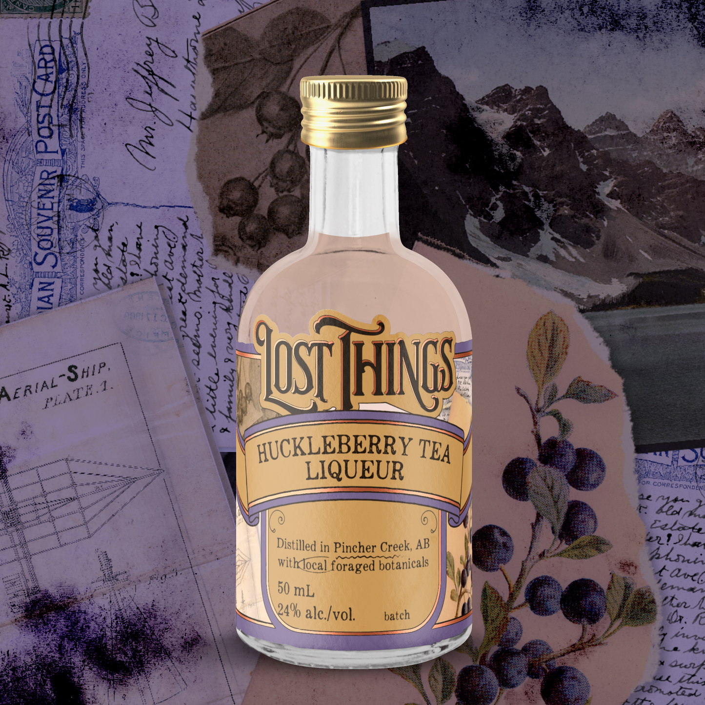 Huckleberry Tea Liqueur