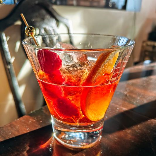 Raspberry Negroni