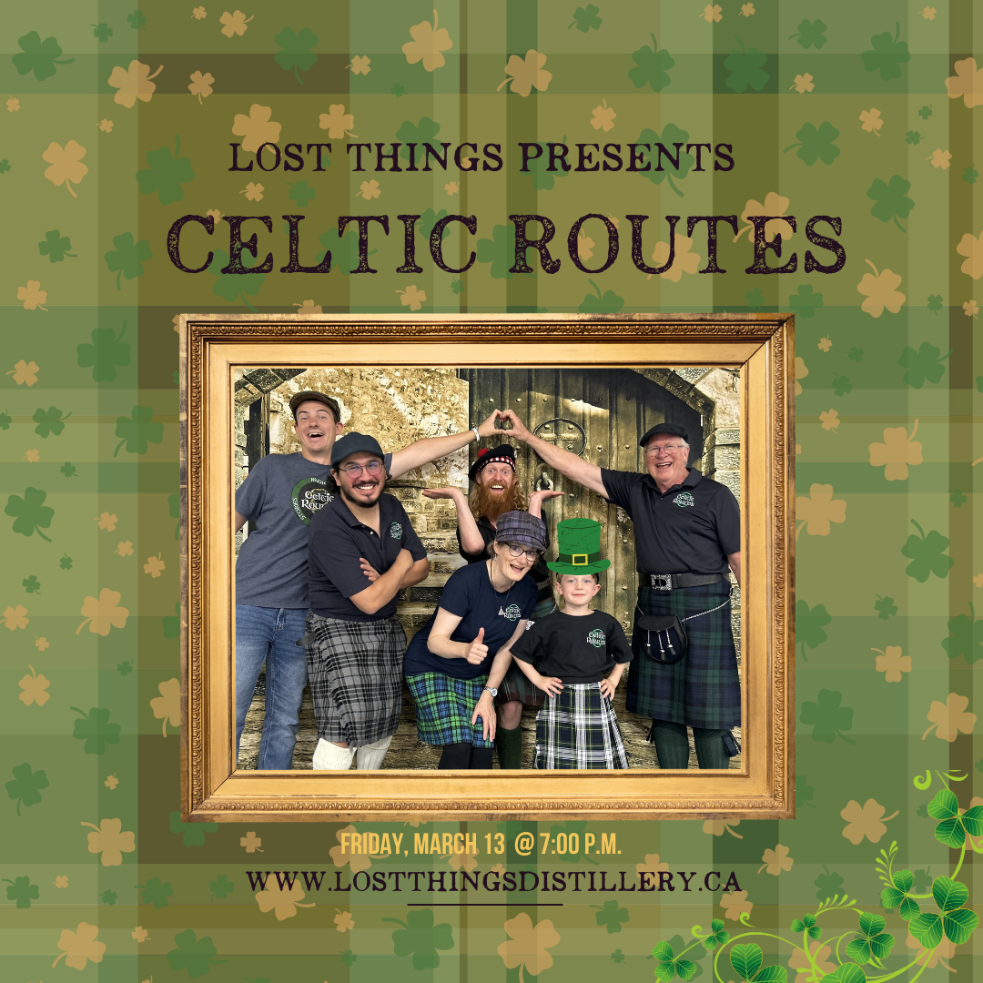 Celtic Routes, Live Music on Mar 13, 7pm