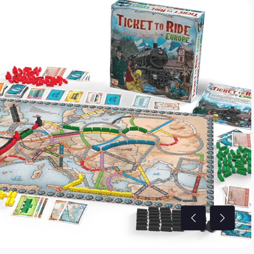 Board Game Night - Ticket To Ride Europe - July 30, 6:30pm