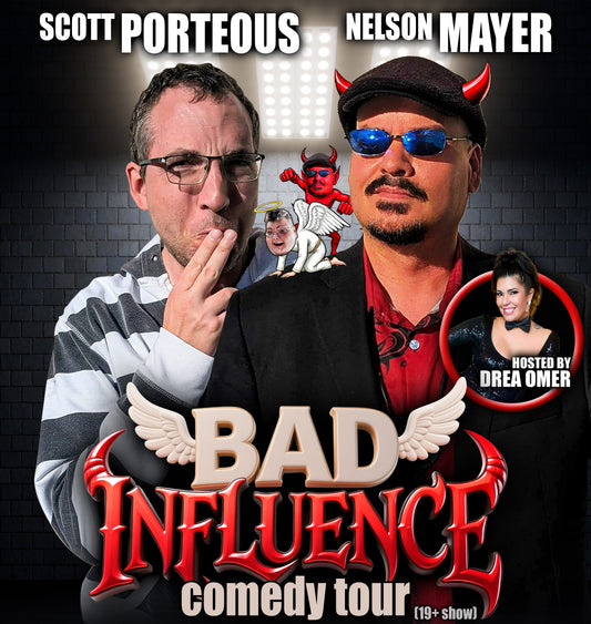 Comedy Tour, Bad Influence, July 7, 7pm